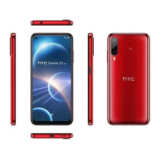 HTC Desire 22 Pro Salsa Red 8GB RAM ROM 128GB (FACTORY UNLOCKED) 6.6" 64MP JAPAN - Image 3 of 4