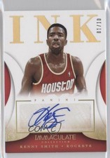 2013-14 Panini Immaculate INK Gold 1/10 Kenny Smith #17 Auto 0f8