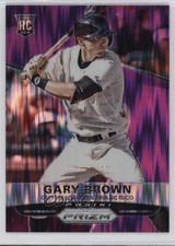 2015 Panini Prizm Purple Flash Prizm /99 Gary Brown #190 0a4r