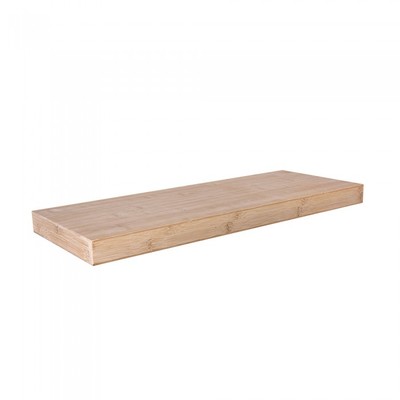 Holzwandregal Schweberegal Hängeregal aus natur Bambus - 60x24 cm - Luonto