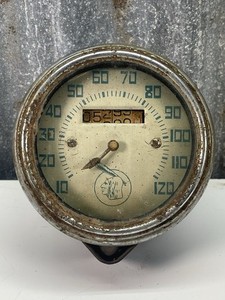 Original 1948-51 Indian Chief Motorcycle Speedometer Gauge (E3)