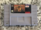 Indiana Jones’ Greatest Adventures Super Nintendo SNES Used Authentic Tested