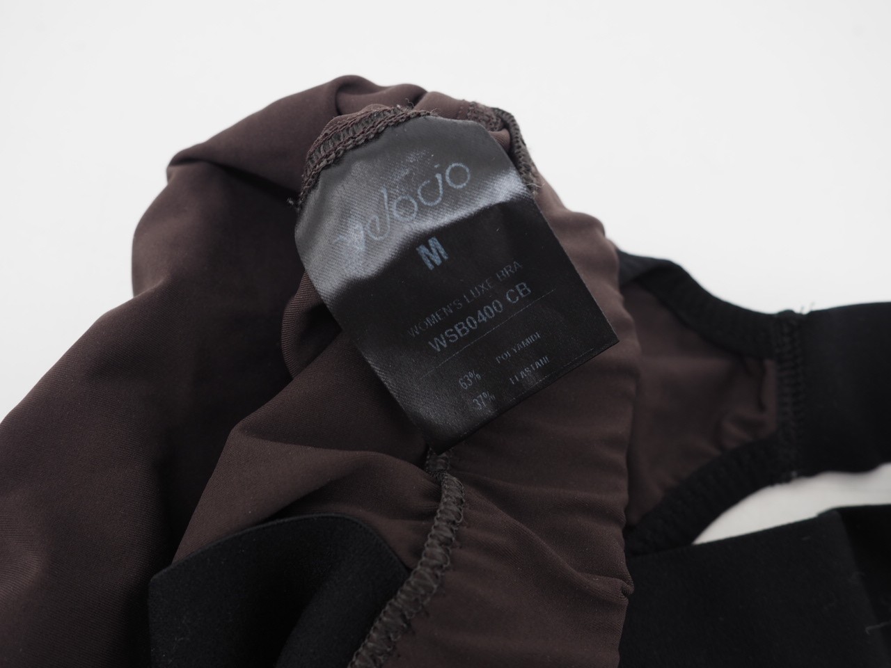 Velocio Luxe Women's Cycling Unpadded Sports Bra Size Medium Coffee Colr