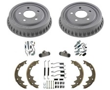 9 Brake Drums Shoes Cylinders Hardware For Rear Wheel Drive Ford Ranger 1998-00