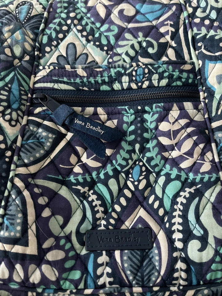 Vera Bradley Blue Island Medallion Hipster Adjust Strap Crossbody Shoulder Bag - Image 3 of 4