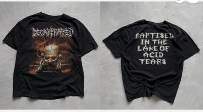 Decapitated Band Reprint Tee Organic Hallucinosis 2006 Vintage Shirt S-5XL