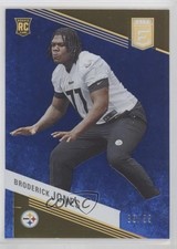 2023 Panini Donruss Elite Rookies Blue /99 Broderick Jones #108 1j71