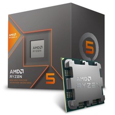 AMD Ryzen 5 8600G Processor (Zen 4) 6-Core 4.3GHz AM5 65W CPU 100