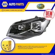 Headlight Headlamp fits VW CADDY 1.6D Right 2015 on O/S Driver Side Hella New