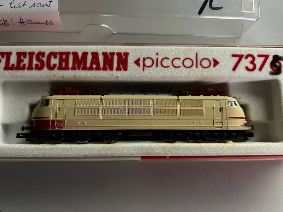 Rarität - Einzelstück !! Katalog Fotomuster BR 103 110 Fleischmann N 7375 -2