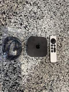 Apple TV 4K 3rd Gen 128GB A2843 Wi Fi Ethernet w/ Siri Remote & Cord #10