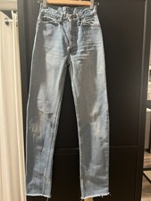 Vintage Levi's Orange Tab Hand Embroidered 70s Festival Retro High Rise Folk Art