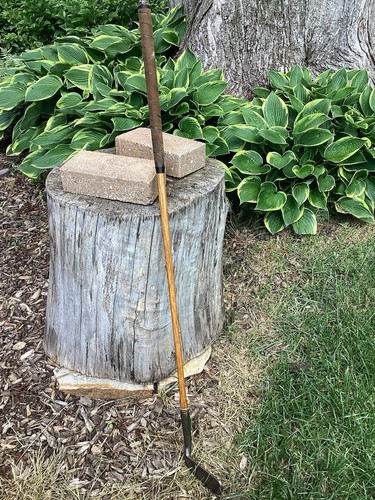 Putter Vintage R Forgan St Andrews - Tige Bois - Droitier - Club Golf Ancien