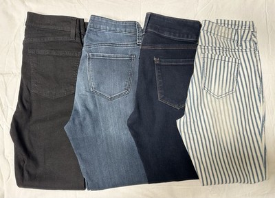 Kirkland Rachel d.jeans BLUESP Women's Denim Jeans Lot 4 Colors Patterns