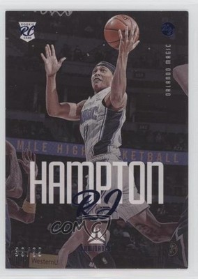 2020-21 Panini Chronicles Luminance Blue 99/99 RJ Hampton #163 Rookie RC 0c3