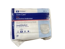 Covidien Sure Care Plus Medium Protective Underwear, 20 Count 1605