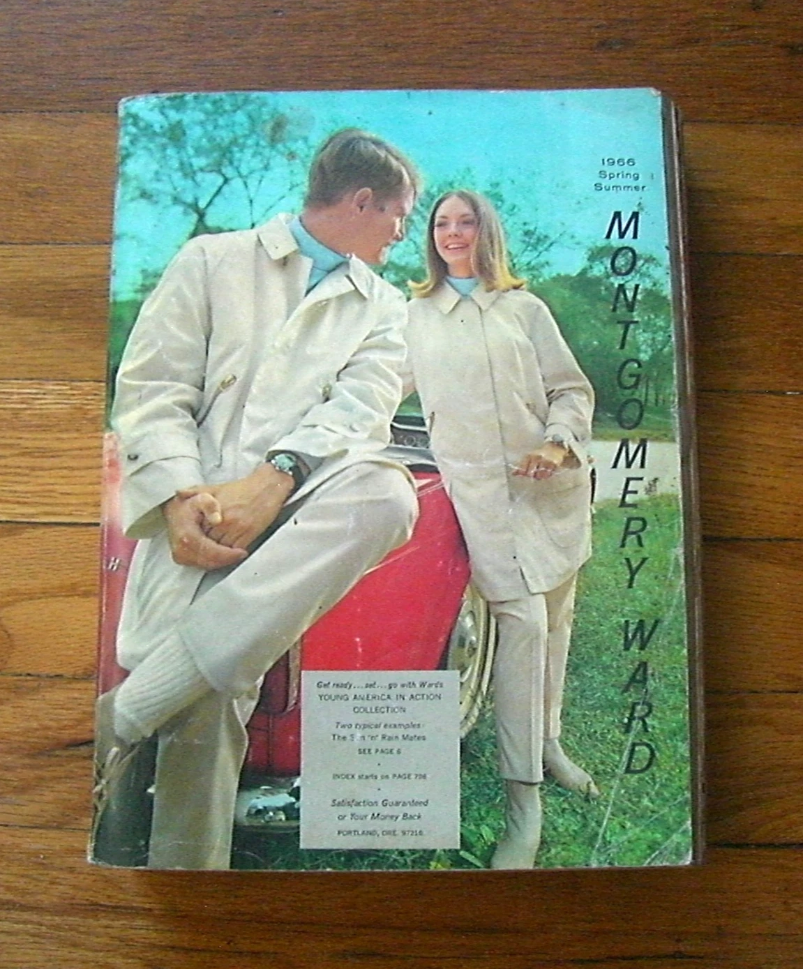 Montgomery Ward Spring / Summer 1966 Vintage 1,309 pp Clothing Home Family etc.