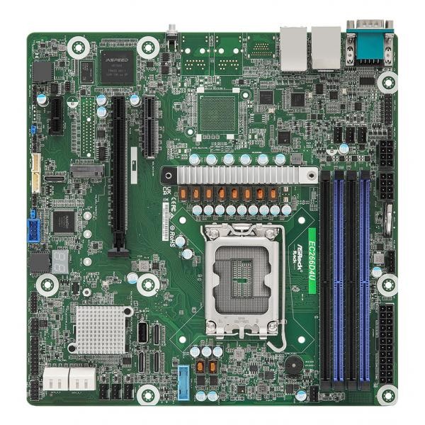 4079002 Asrock Asrock EC266D4U scheda madre Intel C266 LGA 1700 micro ATX