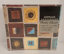 SEALED NEW Keepsake Essentials Photo Album Holds 100 - 4x6 Photos Acid Free