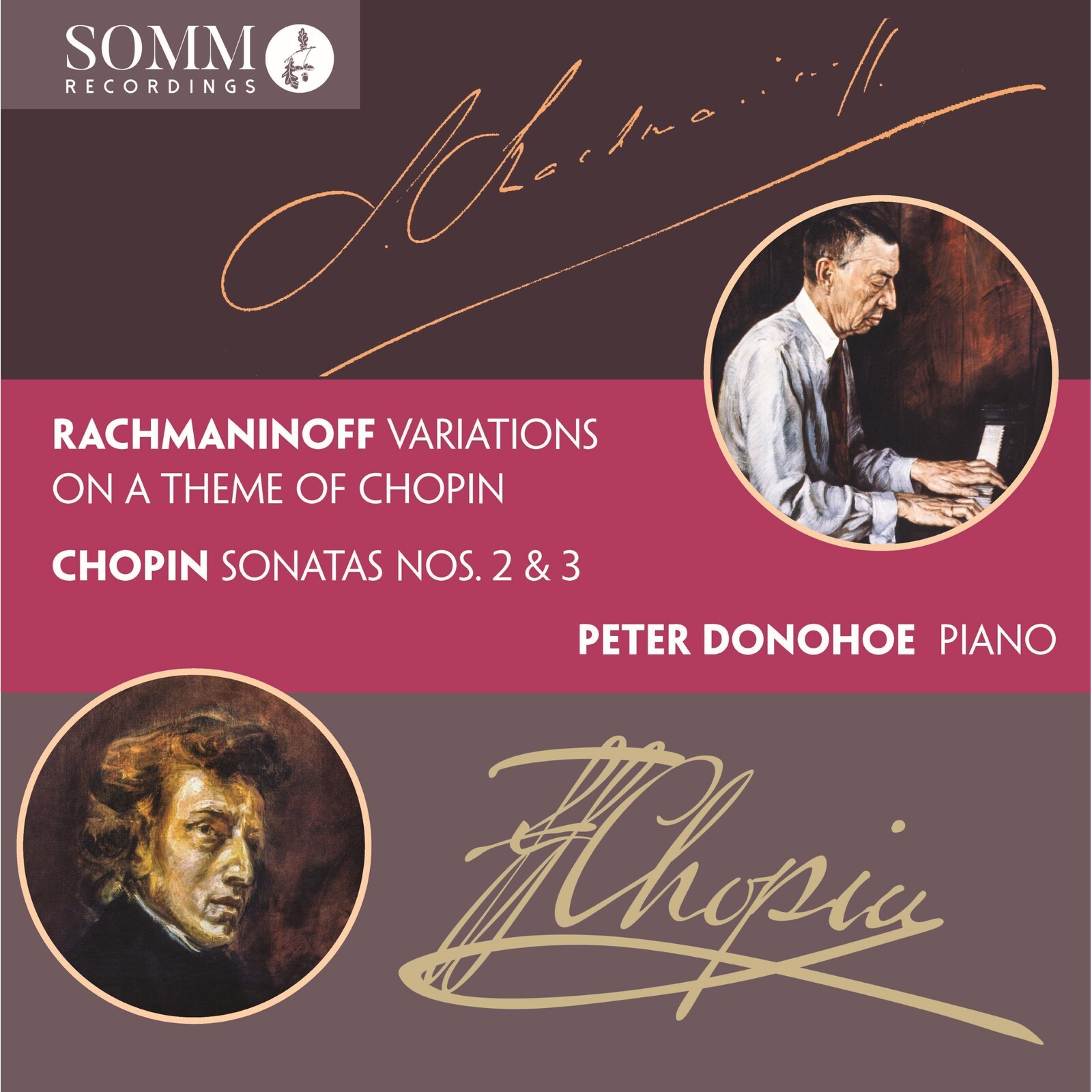 SOMMCD0679 Peter Donohoe Rachmaninoff: Variations On A Theme of Chopin, Op. 22