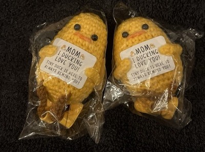 Crochet- I Ducking Love You-TINY DUCK IS HERE TO ALWAYS REMIND YOU!-m1