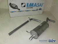 Imasaf Auspuffset Mittelrohr+Endtopf für Seat Ibiza IV ST 1.6 TDI 66/77KW 2010-