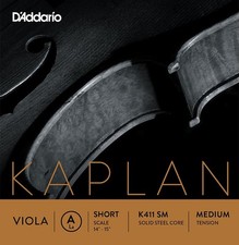 D'Addario Kaplan Forza Viola Single A String, Short Scale, Medium Tension
