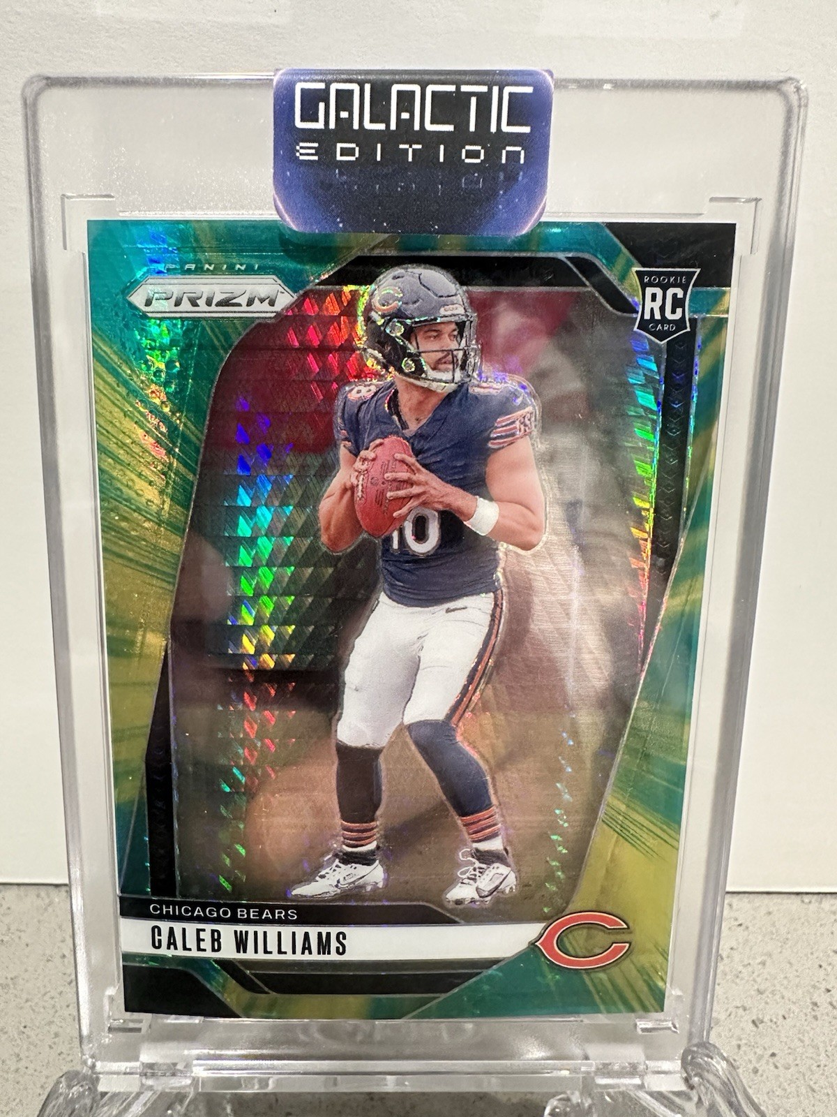 2024 Panini Prizm - Rookies Caleb Williams #301 Hyper Prizm /180 (RC)