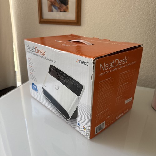 NeatDesk Desktop Scanner and Digital Filing System PC & MAC- BRAND NEW - Sealed. - Picture 7 of 9