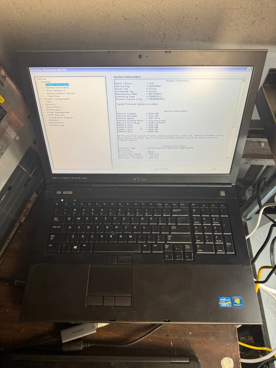 Dell Precision M6700 8GB RAM PC Laptops & Netbooks for Sale | Shop
