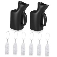 Angled Tire Lube Bucket Kit Ultra Durable with Lube Swabs 11.6" Length 8 Black