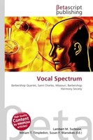 Vocal Spectrum Lambert M. Surhone (U. A.) Taschenbuch Englisch 2026 OmniScriptum