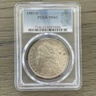 1883 O Morgan Silver Dollar $1 PCGS MS62 Toning Spot SKU 7146.62/42479086