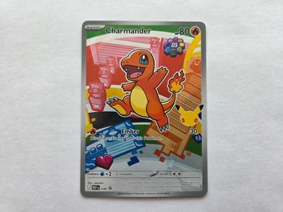 Pokémon TCG Charmander / Glumanda MEP 038 First Partner Illustration Promo EN