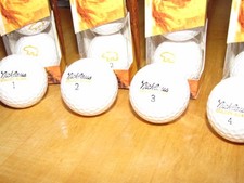 12 NEW Vintage JACK NICKLAUS Golden Bear GOLF BALLS 1,2,3  4 New Old Stock