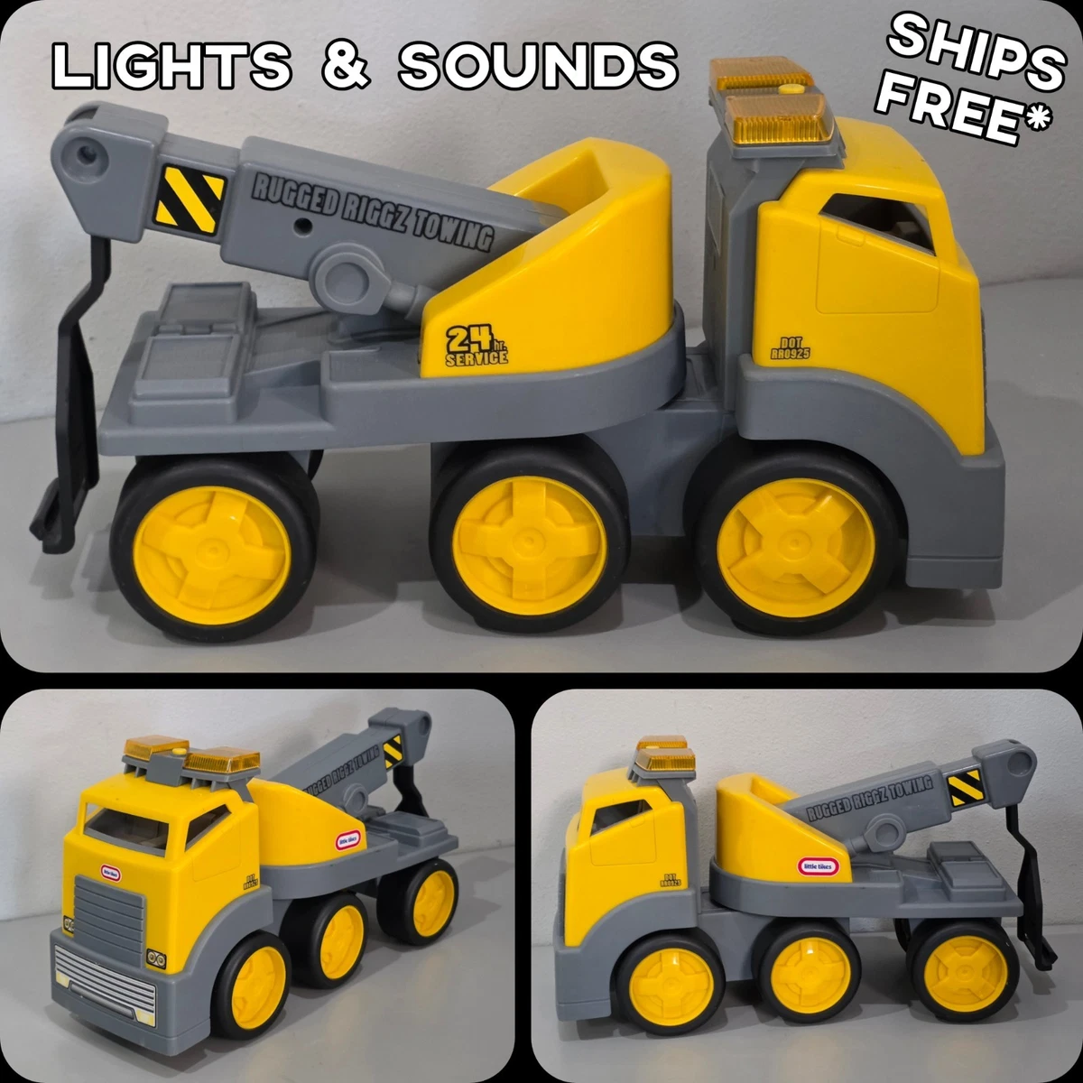 リトルタイクス　RUGGED RIGGZ 建設ブルドーザー　ショベルカー Little Tikes Rugged Riggz for sale | eBay