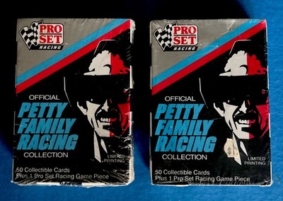 2 SETS of RICHARD PETTY Family Racing Collection 1991 50 Card Factory Sealed
