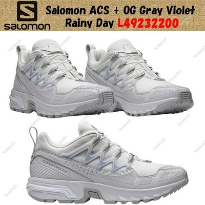 Salomon ACS + OG Gray Violet Rainy Day L49232200 Men's Size