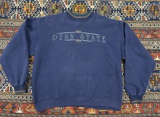 Vintage 90s Penn State Nittany Lions Crewneck Sweatshirt Sz XL USA Made