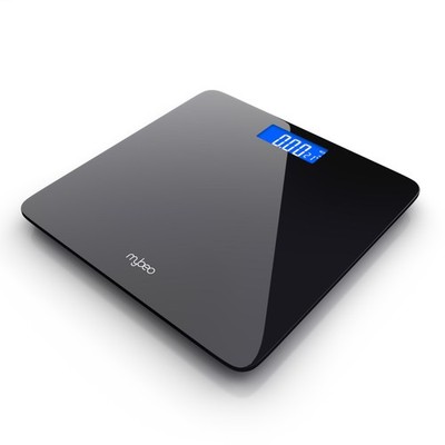MyBeo Digital-Körperwaage LCD Display Personenwaage Anti-Rutsch Kg Max. 180 kg