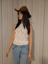 Tolle hellblaue Nadelstreifen Jeans GR.40 Vintage Dressing