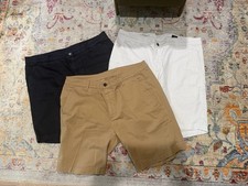Three Pair AG Adriano Goldschmied Wanderer Shorts Men's 38R       