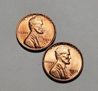 1953 D 1955 D LINCOLN WHEAT PENNY UNC 2 COIN SET #C10270