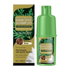 Bubble Hair Color Long Hair Dye Shampoo 100ml Long-Lasting Plant Dying Opportune