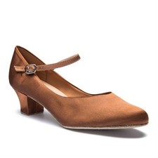 So Danca Tanzschuhe CH 791C  kupfer bequem Chrom-Ledersohle Standard 4cm