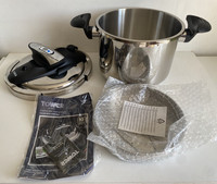 Tower Pressure Cooker  T920003 One-Touch Ultima 6L Stainless Steel