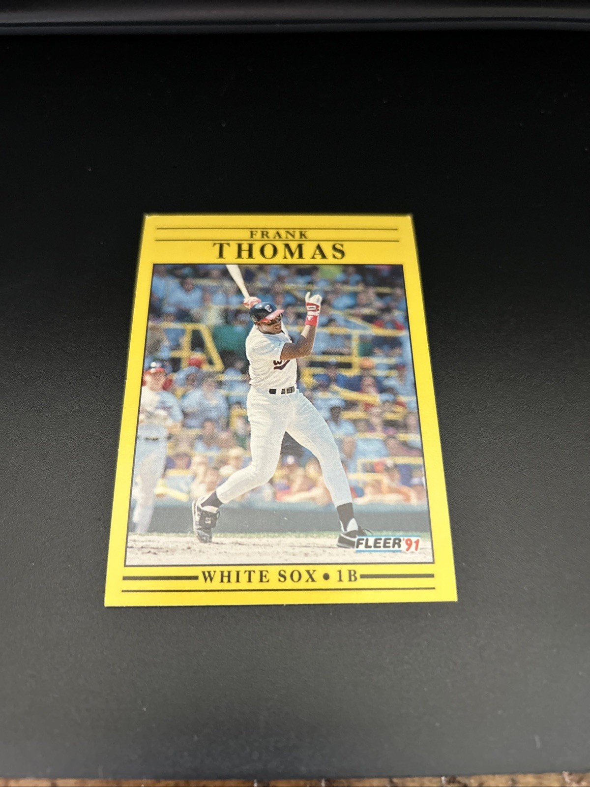 Frank Thomas 1991 Fleer #138 Chicago White Sox MLB Baseball HOF FREE SHIPPING