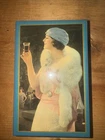 Vintage 1987 Coca Cola Wooden Box Through The Years - Calendar Girl 1925 Blue