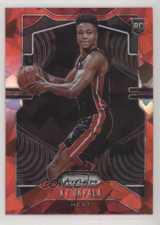 2019-20 Panini Prizm Rookie Red Ice Prizm KZ Okpala #275 Rookie RC 19tz