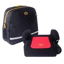 TravelSmarter Compact Lightweight Booster Seat Child Safety Black 1 LBS Portable